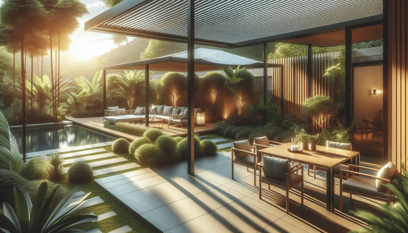 Stilvolle Outdoor-Bereiche mit nachhaltigem Design: Terrassenüberdachungen im Fokus